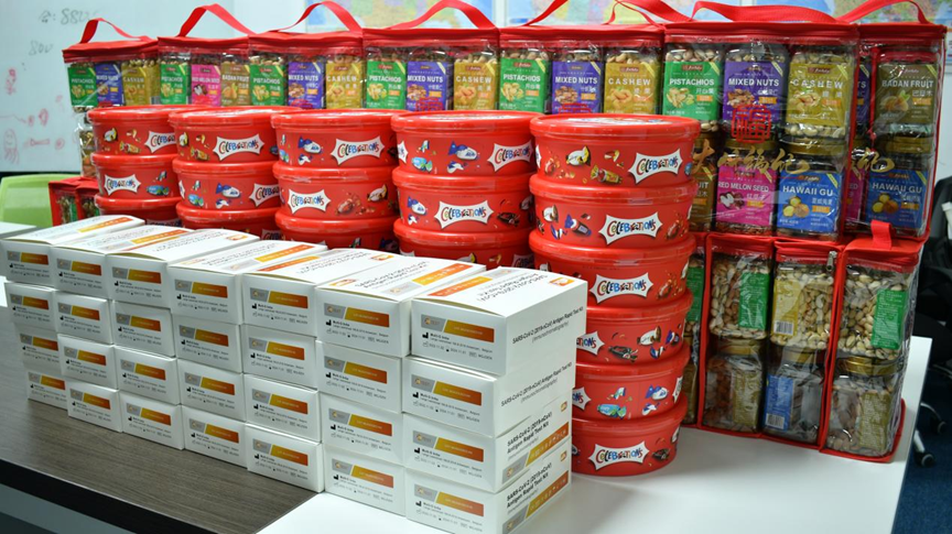 節日福利，溫情傳遞